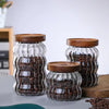 Clear Glass Storage Jar
