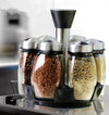 Rotating Glass Spice Rack