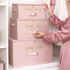 Satin Closet Storage Box